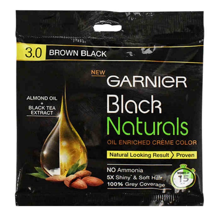 GARNIER BROWN BLACK 3.0 NATURAL HAIR COLOUR